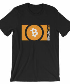 Bitcoin Cash (BCH) Logo Cryptocurrency Shirt  Short-Sleeve Unisex T-Shirt