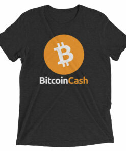 Bitcoin Cash (BCH) Logo Shirt  Short sleeve t-shirt