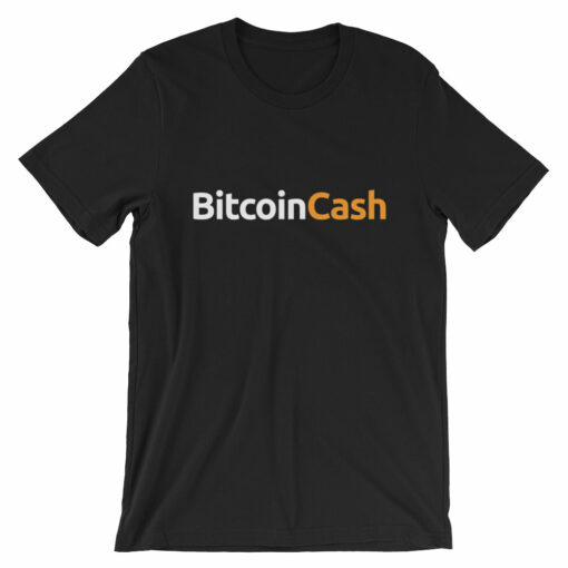 Bitcoin Cash Logo Shirt  Short-Sleeve Unisex T-Shirt