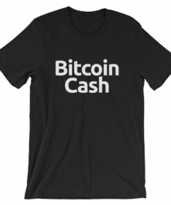 Bitcoin Cash Simple Tshirt  Short-Sleeve Unisex T-Shirt