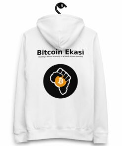 Bitcoin Ekasi Back & Front Women’s Organic Pullover HoodiE