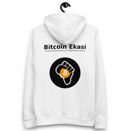 Bitcoin Ekasi Back & Front Women’s Organic Pullover HoodiE