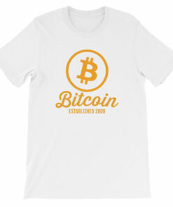 Bitcoin Established 2009 Short-Sleeve Unisex T-Shirt