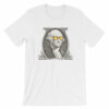 Bitcoin George Washington BTC Cryptocurrency Short-Sleeve Unisex T-Shirt