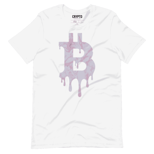 Bitcoin Liquid Paint T-Shirt