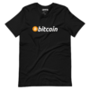 Bitcoin Logo Classic Black T-Shirt