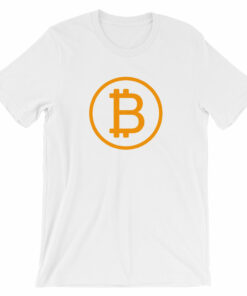 Bitcoin Logo  Symbol Shirt Cryptocurrency BTC Short-Sleeve Unisex T-Shirt