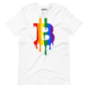 Bitcoin Melting Rainbow T-Shirt