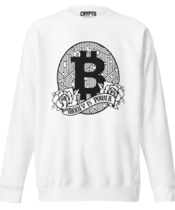 Bitcoin Money is Power Sweatshirt 3 Bitcoin Money is Power Sweatshirt 4