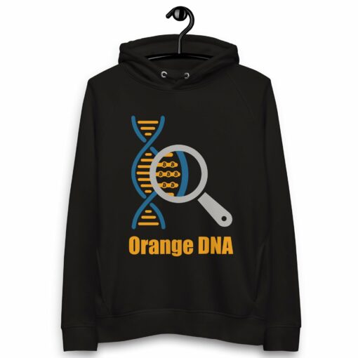 Bitcoin Orange DNA Women’s Organic Pullover Hoodie