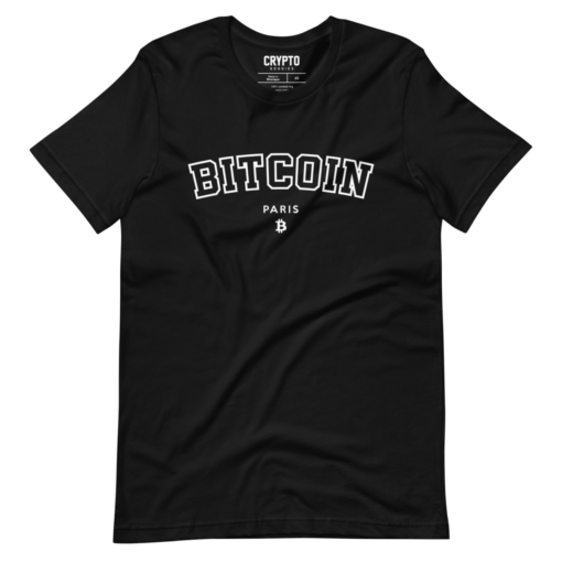 Bitcoin Paris Varsity T-Shirt