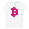 Bitcoin Pink Grime T-shirt