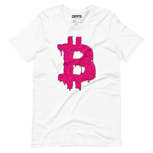 Bitcoin Pink Grime T-shirt