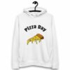 Bitcoin Pizza Day Back & Front Women’s Organic Pullover Hoodie