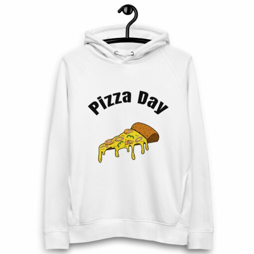 Bitcoin Pizza Day Back & Front Women’s Organic Pullover Hoodie