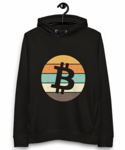 Bitcoin Retro Women’s Organic Pullover Hoodie