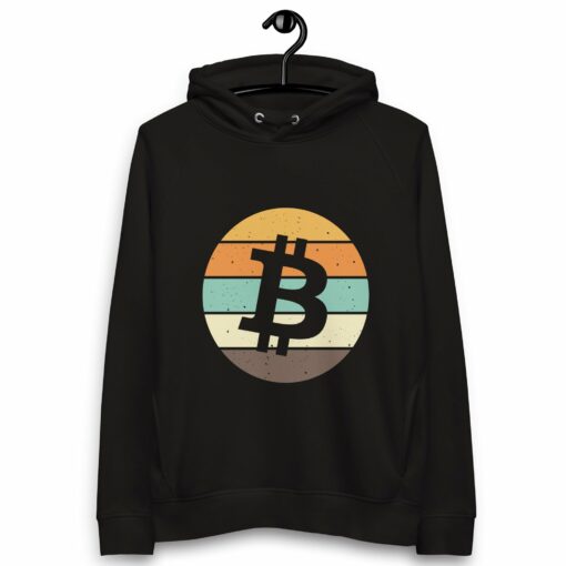 Bitcoin Retro Women’s Organic Pullover Hoodie