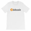 Bitcoin Round Logo Short-Sleeve Unisex T-Shirt
