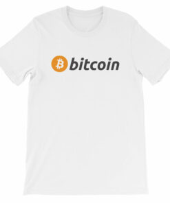 Bitcoin Round Logo Short-Sleeve Unisex T-Shirt