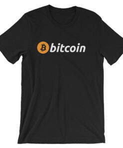 Bitcoin Rounded Classic Logo Short-Sleeve Unisex T-Shirt