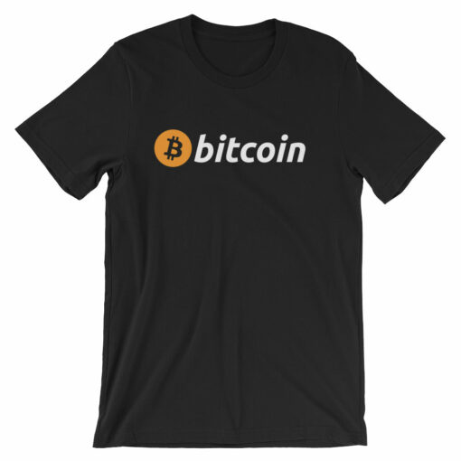 Bitcoin Rounded Classic Logo Short-Sleeve Unisex T-Shirt