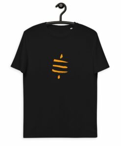 Bitcoin Satsymbol Men’s Organic Cotton T-Shirt