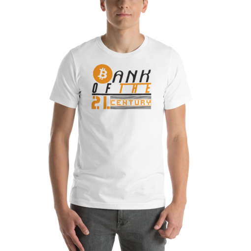 Bitcoin T-shirts – Bank of the 21. century Men’s Premium T-Shirt