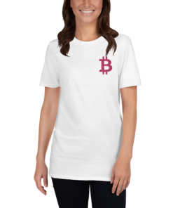 Bitcoin T-shirts – Bitcoin Women’s Embroidered T-Shirt