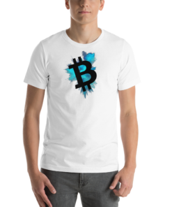 Bitcoin T-shirts – Bitcoin color cloud Men’s Premium T-Shirt