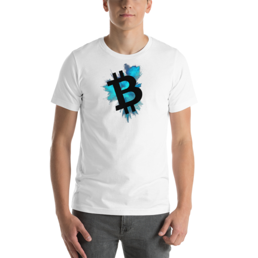 Bitcoin T-shirts – Bitcoin color cloud Men’s Premium T-Shirt