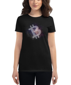 Bitcoin T-shirts – Bitcoin universe Women’s Short Sleeve T-Shirt