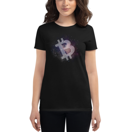 Bitcoin T-shirts – Bitcoin universe Women’s Short Sleeve T-Shirt