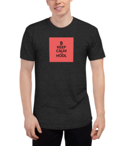 Bitcoin T-shirts – Keep calm Men’s Track Shirt