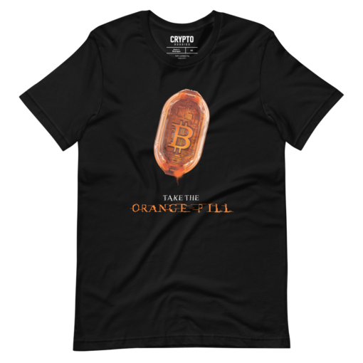 Bitcoin Take The Orange Pill T-Shirt