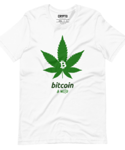 Bitcoin & Weed T-Shirt Bitcoin & Weed T-Shirt