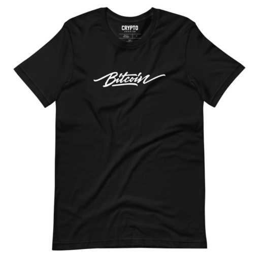 Bitcoin x Calligraphy Logo T-Shirt