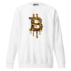 Bitcoin x Melting Leopard Sweatshirt