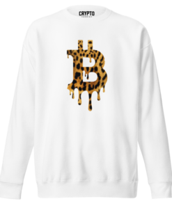 Bitcoin x Melting Leopard Sweatshirt Bitcoin x Melting Leopard Sweatshirt