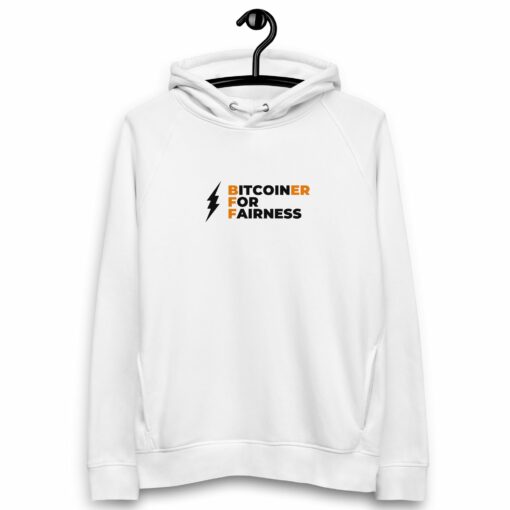 Bitcoiner For Fairness Women’s Organic Pullover HoodiE