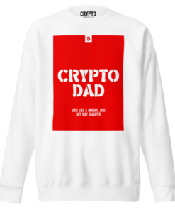 Crypto Dad (RED) Sweatshirt Crypto Dad (RED) Sweatshirt