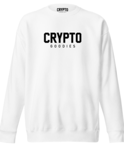 Crypto Goodies White Sweatshirt Crypto Goodies White Sweatshirt