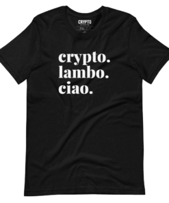 Crypto. Lambo. Ciao. DRK T-Shirt
