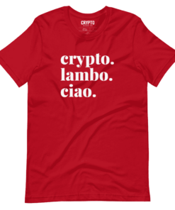 Crypto. Lambo. Ciao. DRK T-Shirt