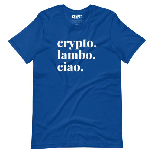 Crypto. Lambo. Ciao. DRK T-Shirt