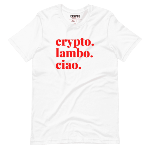 Crypto. Lambo. Ciao. T-Shirt