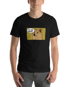 Crypto Merch – Dogecoin to the moon T-Shirt
