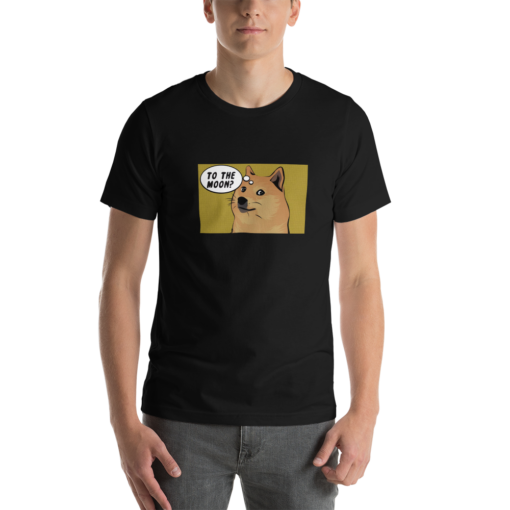 Crypto Merch – Dogecoin to the moon T-Shirt