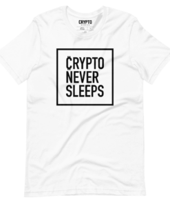 Crypto Never Sleeps T-Shirt