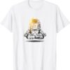 Crypto T-Shirt Bitcoin To The Moon Chill Astronaut