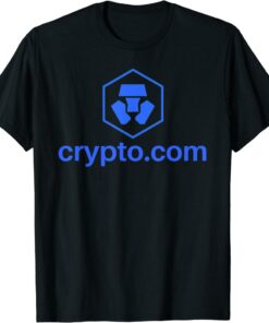 Crypto T-Shirt Crypto Com CRO Coin Token Cryptocurrency